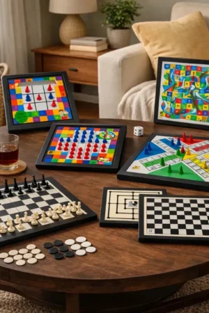 Kit dos Jogos de Tabuleiro