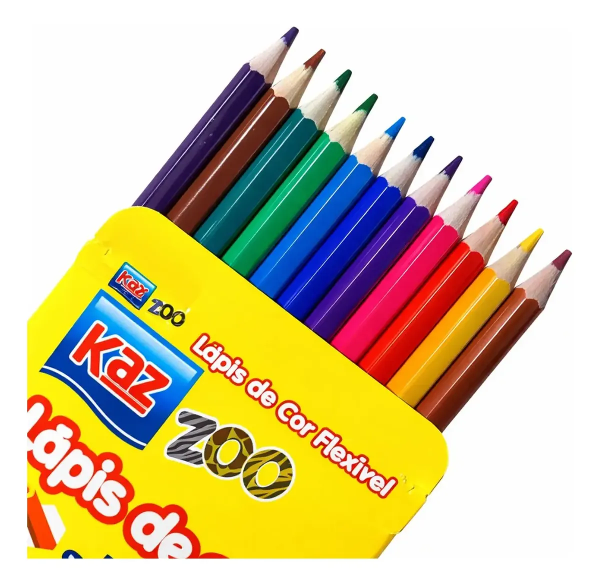 Lápis de Cor Sextavado 12 cores - Imagem 4